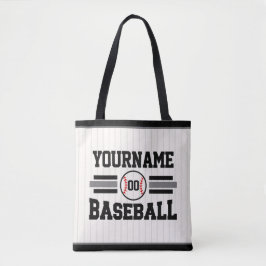 Personalisiertes Retro-Baseball-Player-Team Tasche
