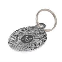 Personalisiertes Retro Disco Ball Monogramm