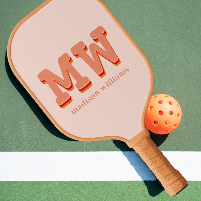Personalisiertes Retro-Pickleball-Paddel Pickleball Schläger (Personalized Retro Pickleball Paddle)