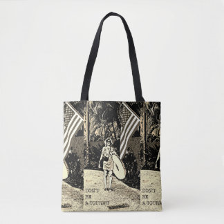Personalisiertes Retro-Reiseplakat Tasche