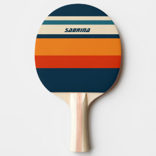 Personalisiertes Retro Tischtennis Schläger