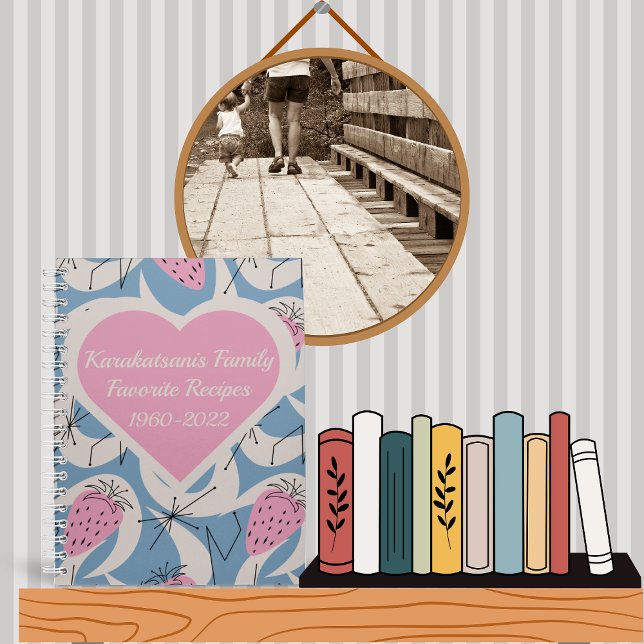 Personalisiertes Rezept aus der Mitte des Jahrhund Notizbuch (Von Creator hochgeladen)