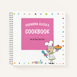 Personalisiertes Rezept für Oma Notizbuch