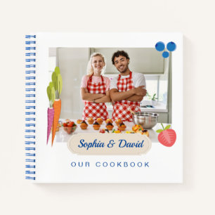 Personalisiertes Rezept-Journal (Foto hinzufügen) Notizbuch