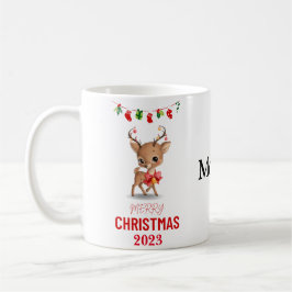PERSONALISIERTES RINDECHRISTMAS-GESCHENK FÜR JEDEN KAFFEETASSE