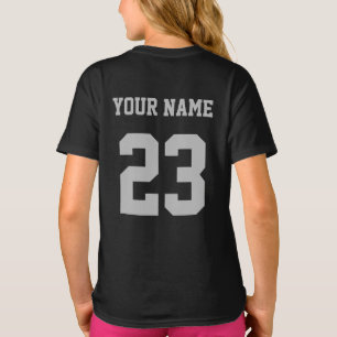 Personalisiertes Ringette Girl Ringette-Spielerges T-Shirt