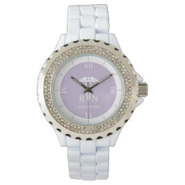 Personalisiertes RN Medical Symbol Nurse Roman Dia Armbanduhr