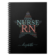 Personalisiertes RN Nurve Star Notebook