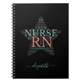 Personalisiertes RN Nurve Star Notebook Notizblock