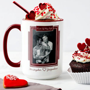 Personalisiertes Romantisches Valentinstag-Foto Tasse
