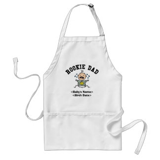 Personalisiertes Rookie-Vater-Geschenk Schürze