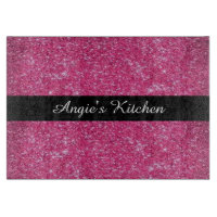 Personalisiertes rosa funkelnd