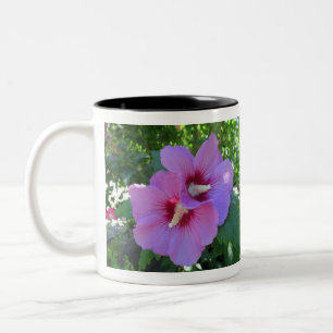 Personalisiertes Rosa Sharon Zweifarbige Tasse