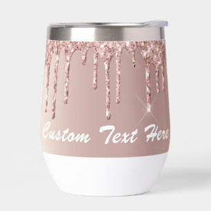 Personalisiertes Roségold Glitter Dein individuell