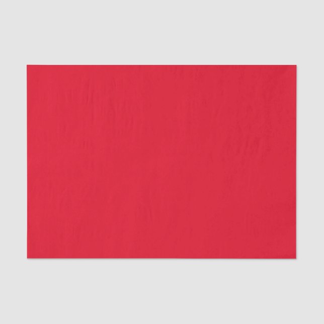 Personalisiertes rotes Papierpapier mit individuel Seidenpapier (Vorderseite)