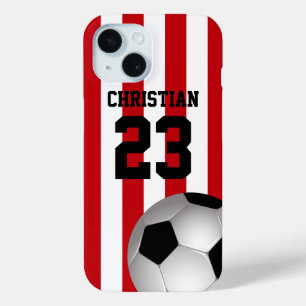 Personalisiertes Rotes und Weiß Stripes title_seo2
