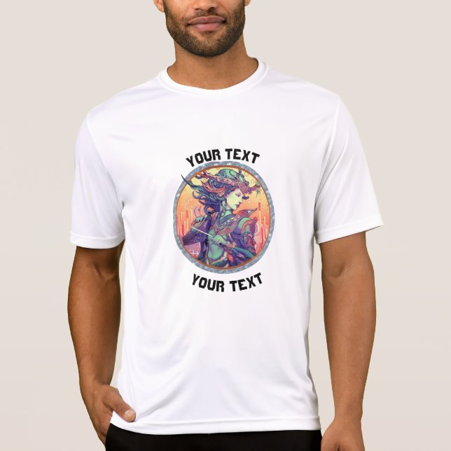 PERSONALISIERTES Sagittarius ZODIAC SIGN T-Shirt (Vorderseite)
