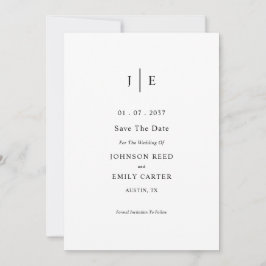 Personalisiertes Save-the-Date Save The Date