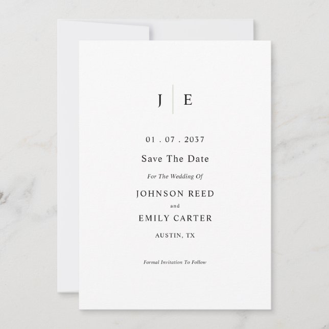 Personalisiertes 'Save the Date' Save The Date (Vorderseite)