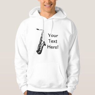 Personalisiertes Saxophon Hoodie