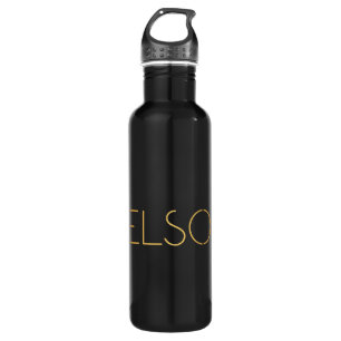 Personalisiertes Schablone-Schriftart Kelson Trinkflasche