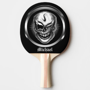 Personalisiertes SchädelPing Pong Paddel Tischtennis Schläger