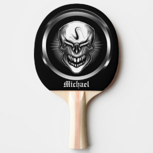 Personalisiertes SchädelPing Pong Paddel Tischtennis Schläger