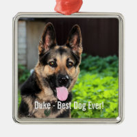 Personalisiertes Schäferhund-HundeFoto, Hundename