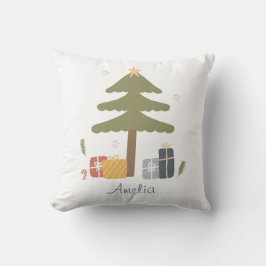 Personalisiertes Schlafzimmer für Nordic Christmas Kissen