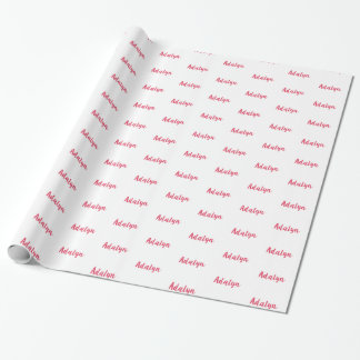 Personalisiertes Schleifpapier Geschenkpapier