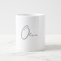 Personalisiertes, schlichtes Monogramm