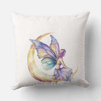 Personalisiertes Schmetterlings-Fee-Nursery-Kissen Kissen