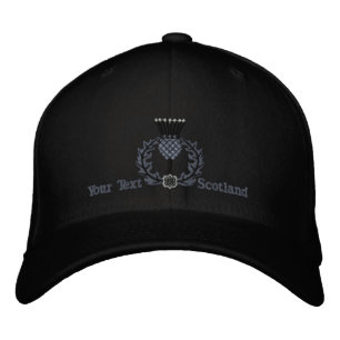 Personalisiertes schottisches Thistle-Schottland i Bestickte Baseballkappe
