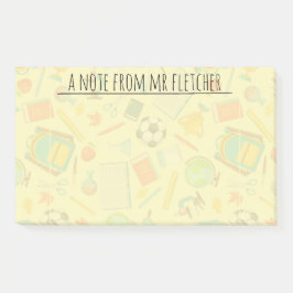 Personalisiertes Schulangebot Post-it Klebezettel