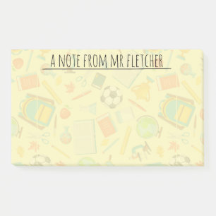Personalisiertes Schulangebot Post-it Klebezettel