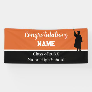 Personalisiertes Schulfarben-Abschlussbanner Banner