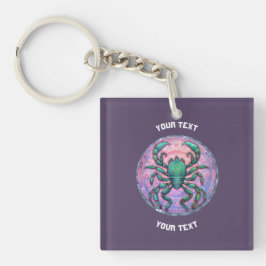 PERSONALISIERTES Scorpio ZODIAC SIGN Schlüsselanhänger