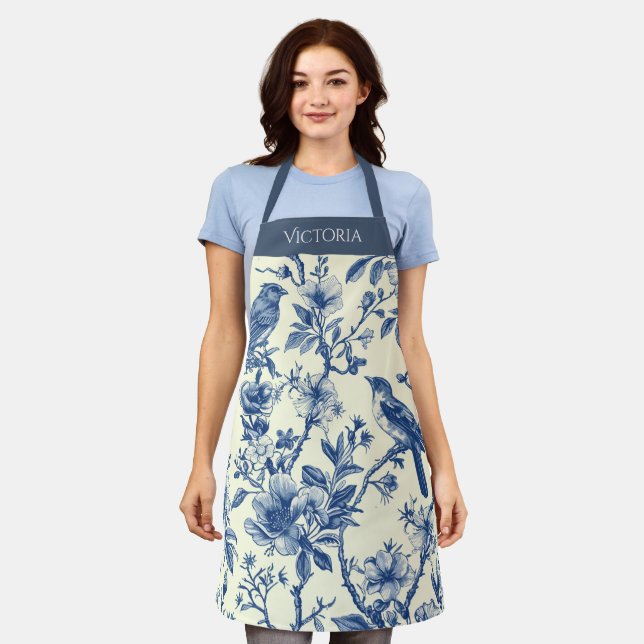 Personalisiertes Shabby Chic von Blauzungenkrankhe Schürze (Getragen)