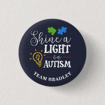Personalisiertes Shine A Light on Autismus Matchin