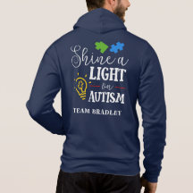 Personalisiertes Shine A Light on Autismus Matchin