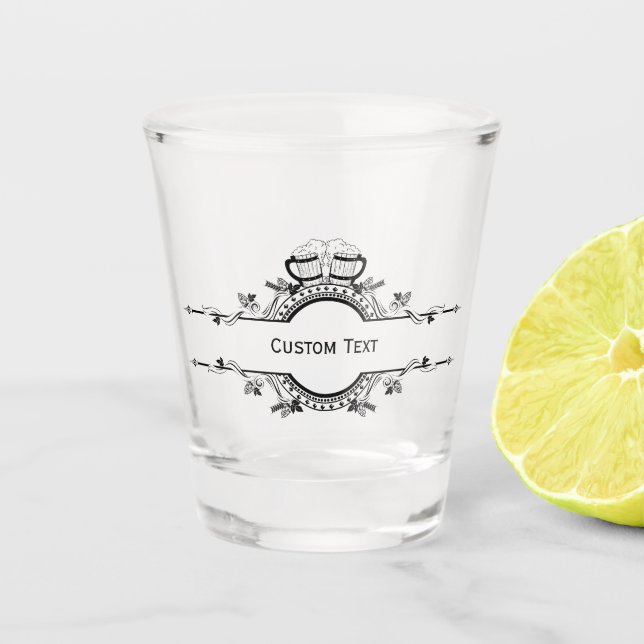 Personalisiertes Shootglas für benutzerdefinierte  Schnapsglas (Vorderseite)