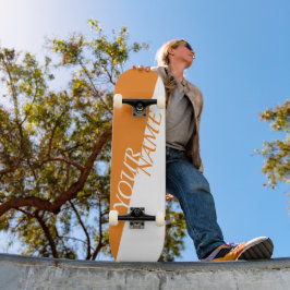 Personalisiertes Skateboard - Name hinzufügen