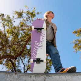 Personalisiertes Skateboard - Name hinzufügen