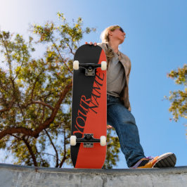 Personalisiertes Skateboard - Name hinzufügen