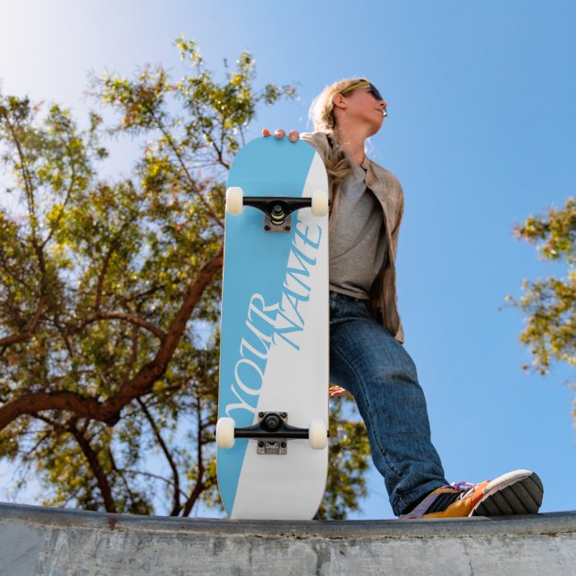 Personalisiertes Skateboard - Name hinzufügen (Außen 1)