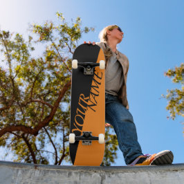 Personalisiertes Skateboard - Name hinzufügen