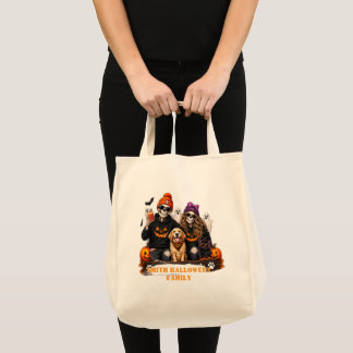 Personalisiertes Skelett Halloween Bleib Gruselig Tragetasche