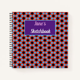 Personalisiertes Sketch Notizbuch