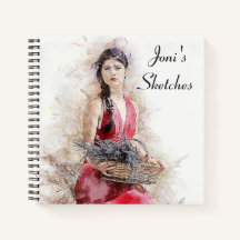 Personalisiertes Sketchbook SpiralNotebook
