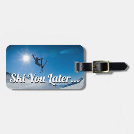 Personalisiertes Skifahren | Reisen Gepäckanhänger